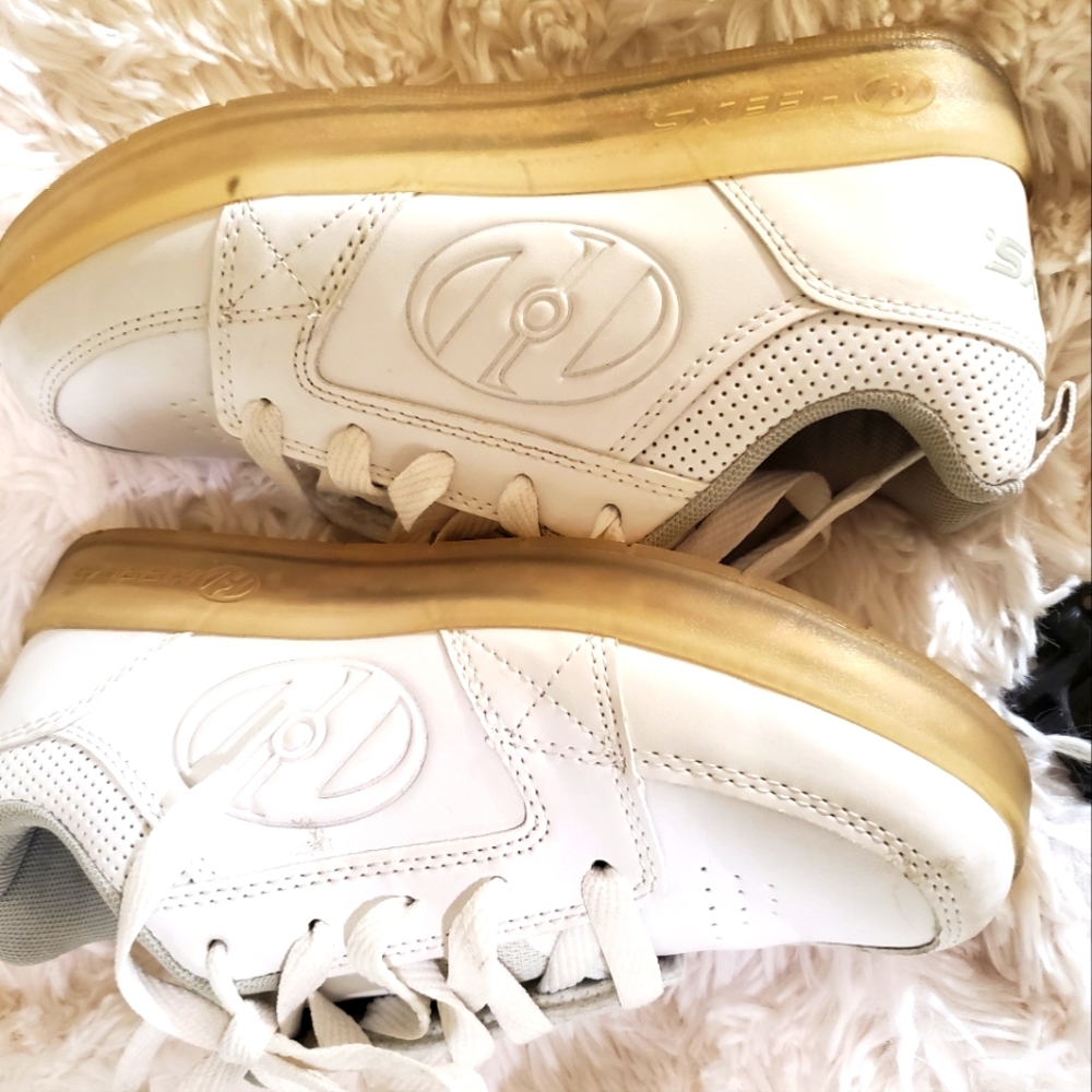 Healys white kids size 5